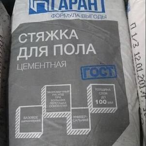 Стяжка для пола Гипсополимер Гарант (25 кг)