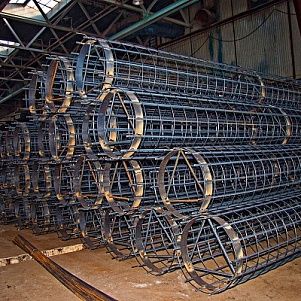 Каркасы для буронабивных свай А500С