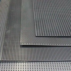 Лист перфорированный оцинкованный 0.7x1000х2000 Qg 10-14