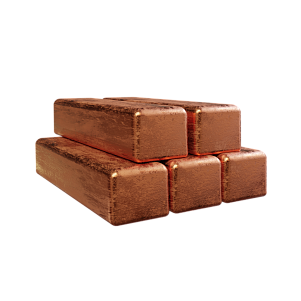 Слиток медный М00б 100x100x1300 ГОСТ 193-79
