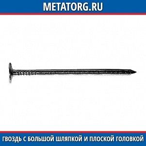 Гвоздь с большой шляпкой и плоской головкой 3,0x20 чертеж 7811-7102