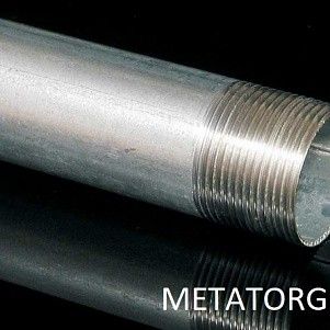 Труба водогазопроводная Ду 50х3.5 с резьбой