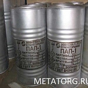 Пудра алюминиевая ПАП-1 ГОСТ 5494-95