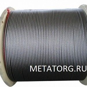 Канат нержавеющий 6.4 мм ГОСТ 2172-80 12Х18Н10Т