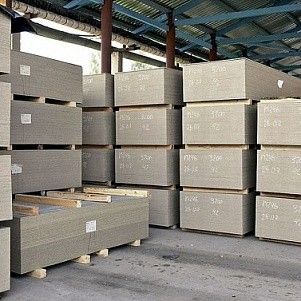 Плита цементно-стружечная ЦСП 3200х1200х10 мм 3.84 м2 ГОСТ 26816-2016